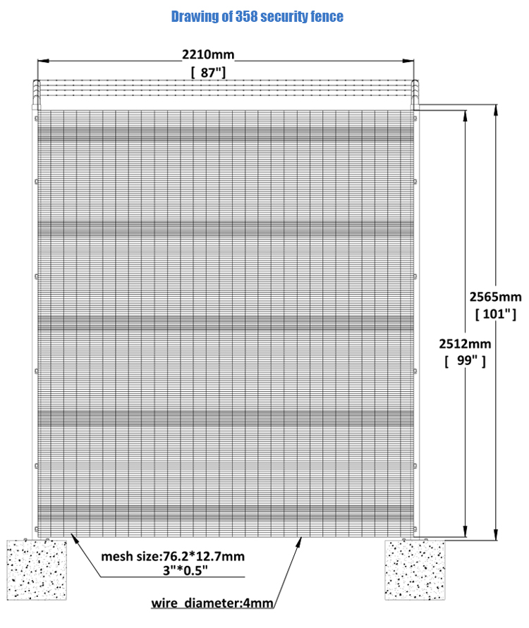 358 Fence/Anti Climb Fence